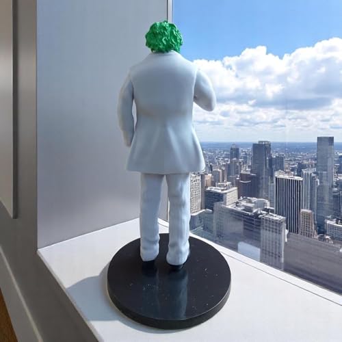 YOURKARTS.COM Car Decoration Joker Villan 20cm Large Size Famous Superhero & Comic Character Action Figure (Joker Smoking White) - Image 5