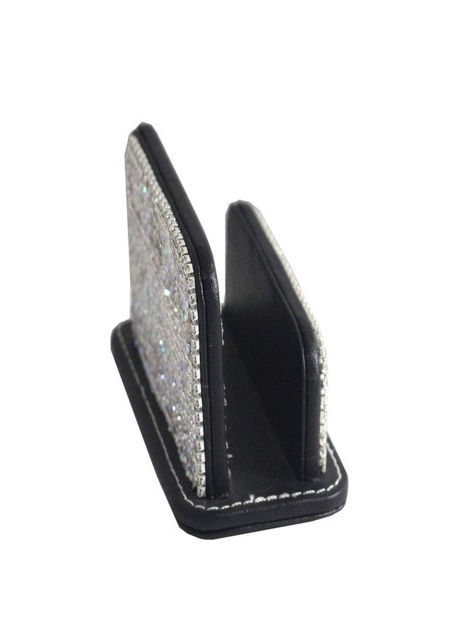 Bestbling Bling Pure Handmade Bling Bling Rhinestones Stainless Steel Metal Business Card Holder Name Card Case (Vertical) - Image 4