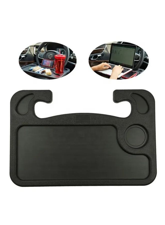 Car Travel Table Food Eating Hook On Steering Wheel Tray - Image 5