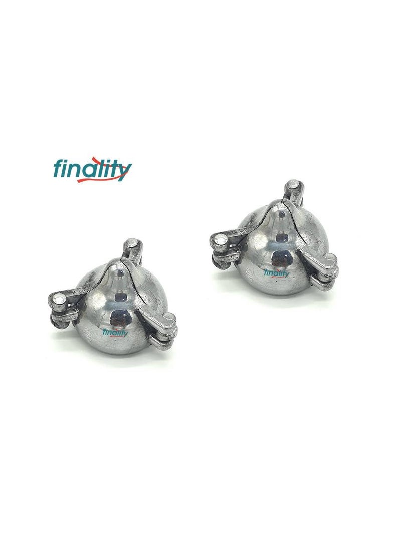 FINALITY finality Aluminium Modak Mould Modak Maker Size Extra Large Set of 2  - Image 2
