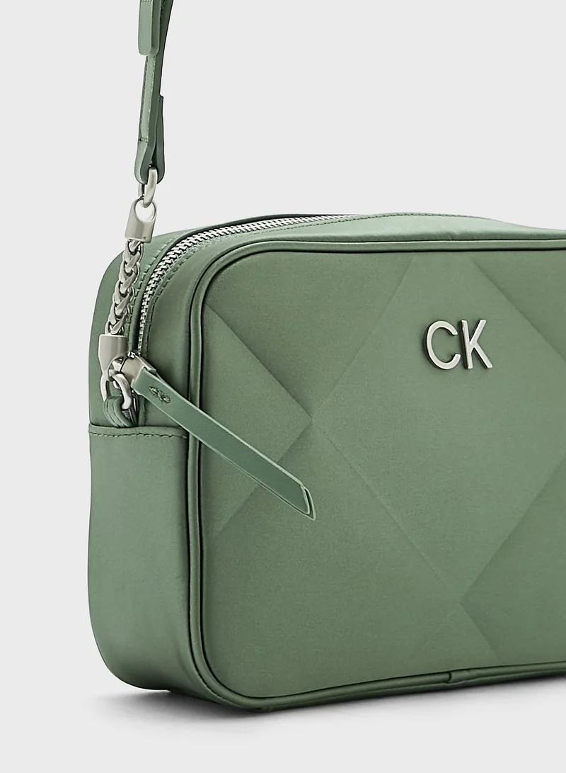 CALVIN KLEIN Re-Lock Quilt Crossbody