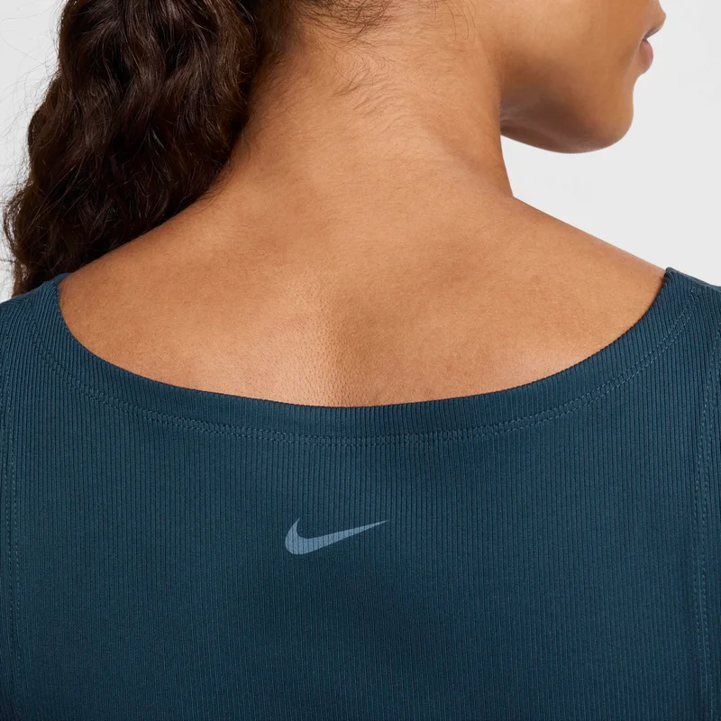 Nike Blue Nike One Fitted Rib for Women | Best Price UAE