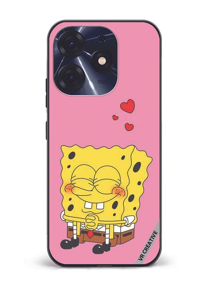 VR CREATIVE Protective Case Cover For Tecno Spark 10 Pro Spongebob Design Multicolour - Image 1