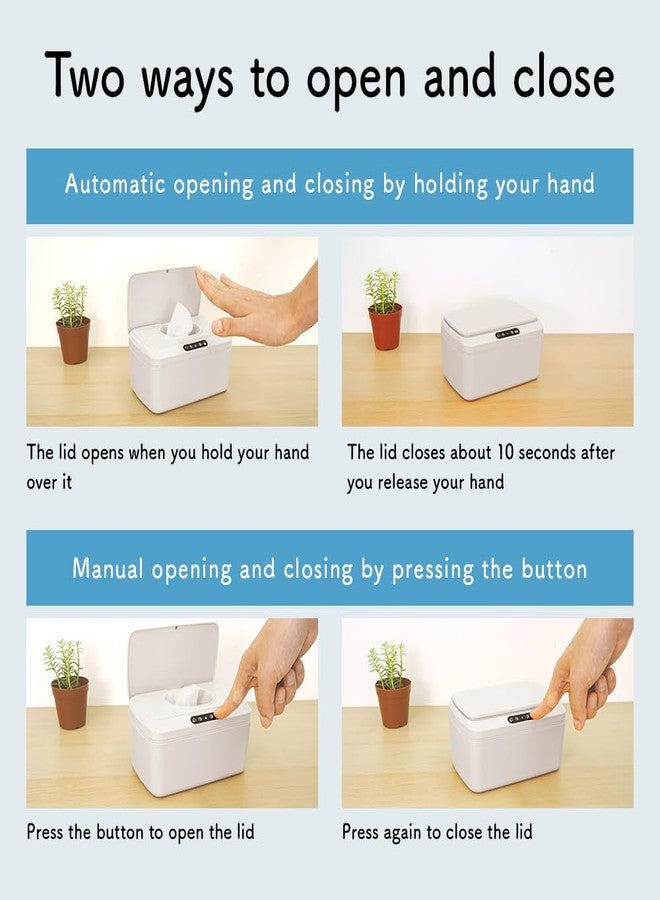 ROUNDS Automatic Opening and Closing Baby Wipes Dispenser Wet Dispenser Diaper Wipes Dispenser Wet Wipe Holder - Image 3