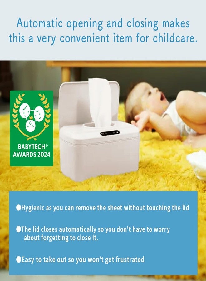 ROUNDS Automatic Opening and Closing Baby Wipes Dispenser Wet Dispenser Diaper Wipes Dispenser Wet Wipe Holder - Image 4
