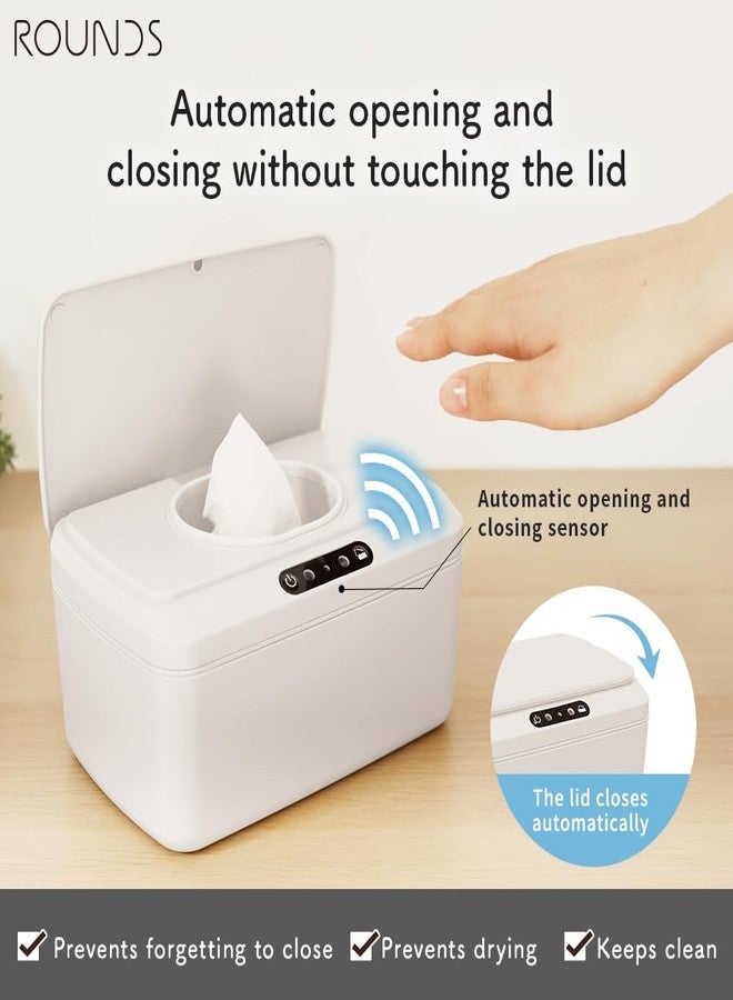 ROUNDS Automatic Opening and Closing Baby Wipes Dispenser Wet Dispenser Diaper Wipes Dispenser Wet Wipe Holder - Image 2