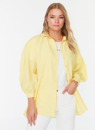 Yellow Balloon Back Sleeve Long Pocket Detail Basic Woven Shirt TCTSS21GO0976 - pzsku/Z867A73B9135E99B066C8Z/45/_/1739718339/bb00df50-321e-4127-91a2-2722b5c10825