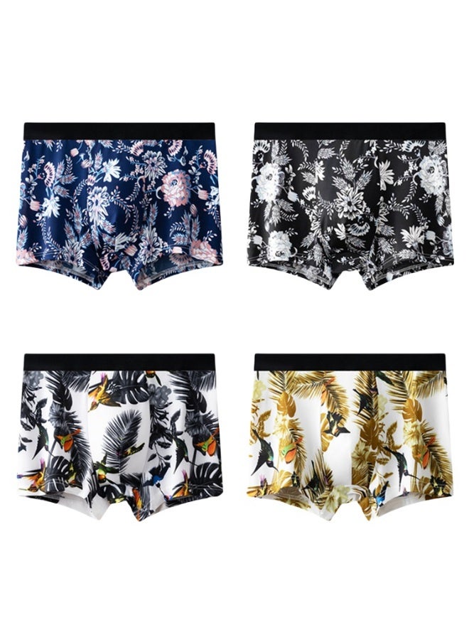 KUYING New Comfortable Skin friendly Breathable Underwear Set of 4 - Image 1
