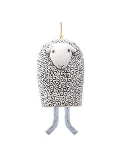 Generic Cross-border new resin ornaments wind chimes beautiful country garden animal wind chimes decorations pendant resin crafts Sheep-F 