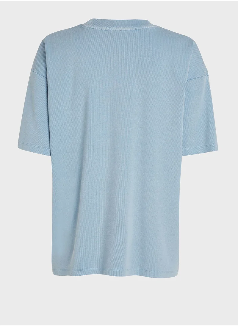 Calvin Klein Jeans Crew Neck Logo T-Shirt