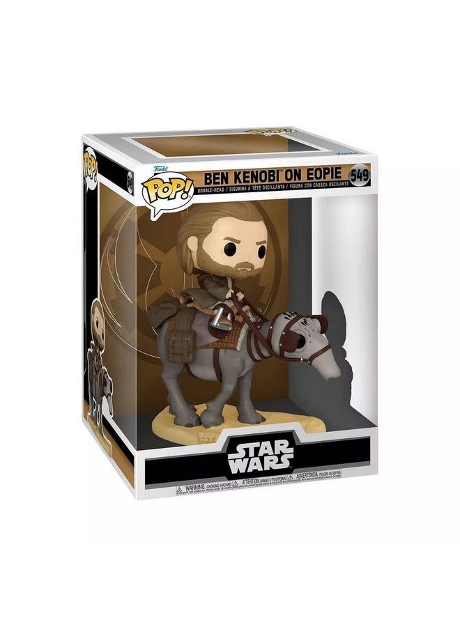 Funko Pop! Deluxe: Star Wars Ben Kenobi On Eopie Multicolor 64554 - Image 2
