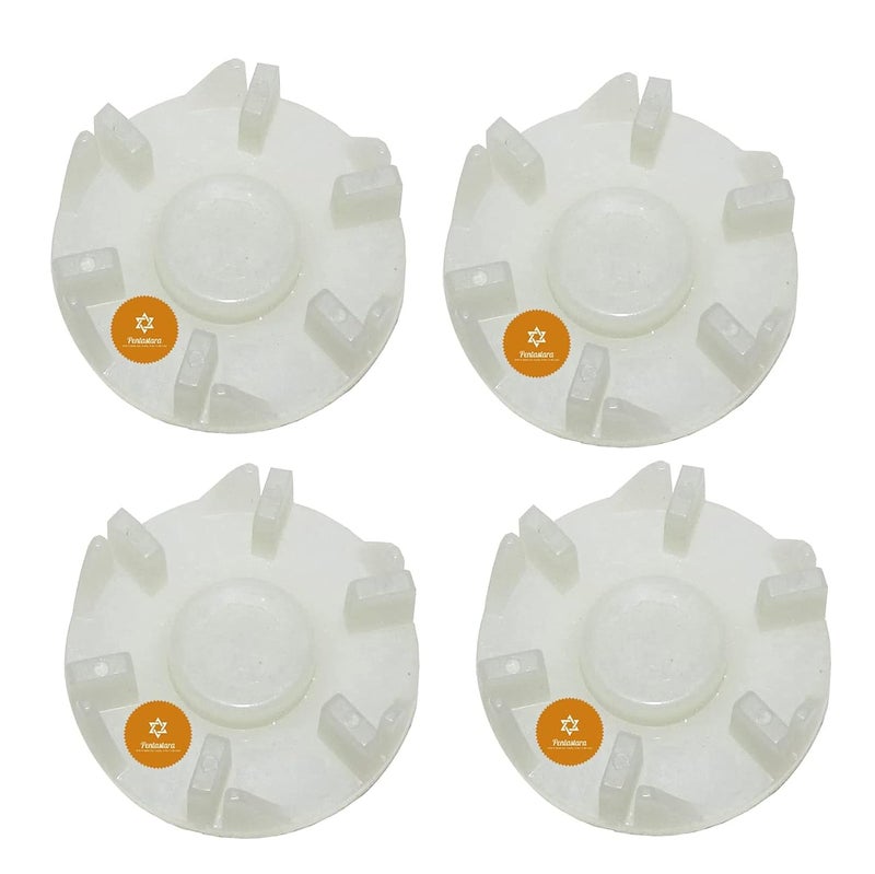 PENTASTARA JMG Juicer Mixer Grinder Jar Couplers for Prestige Bajaj Pigeon KENSTAR Maharaja USHA Orient INALSA Singer RICO 6 Teeth 4 Units - Image 1