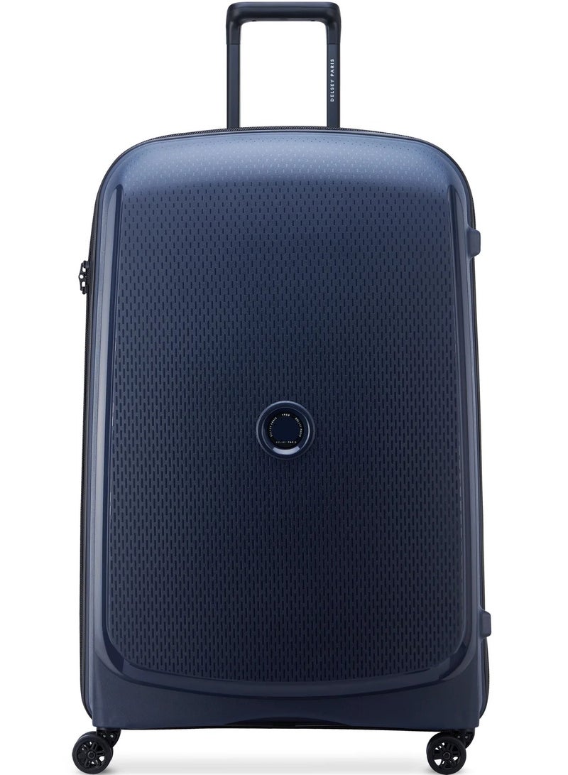DELSEY Paris Belmont Plus 83 cm Non-Expandable 4 Double Wheel Check-In Luggage Trolley - Blue - Image 1