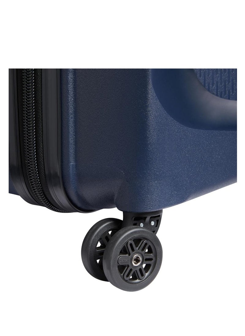Belmont Plus Non Expandable 83cm Check-In Luggage 4 Double Wheel Trolley Blue