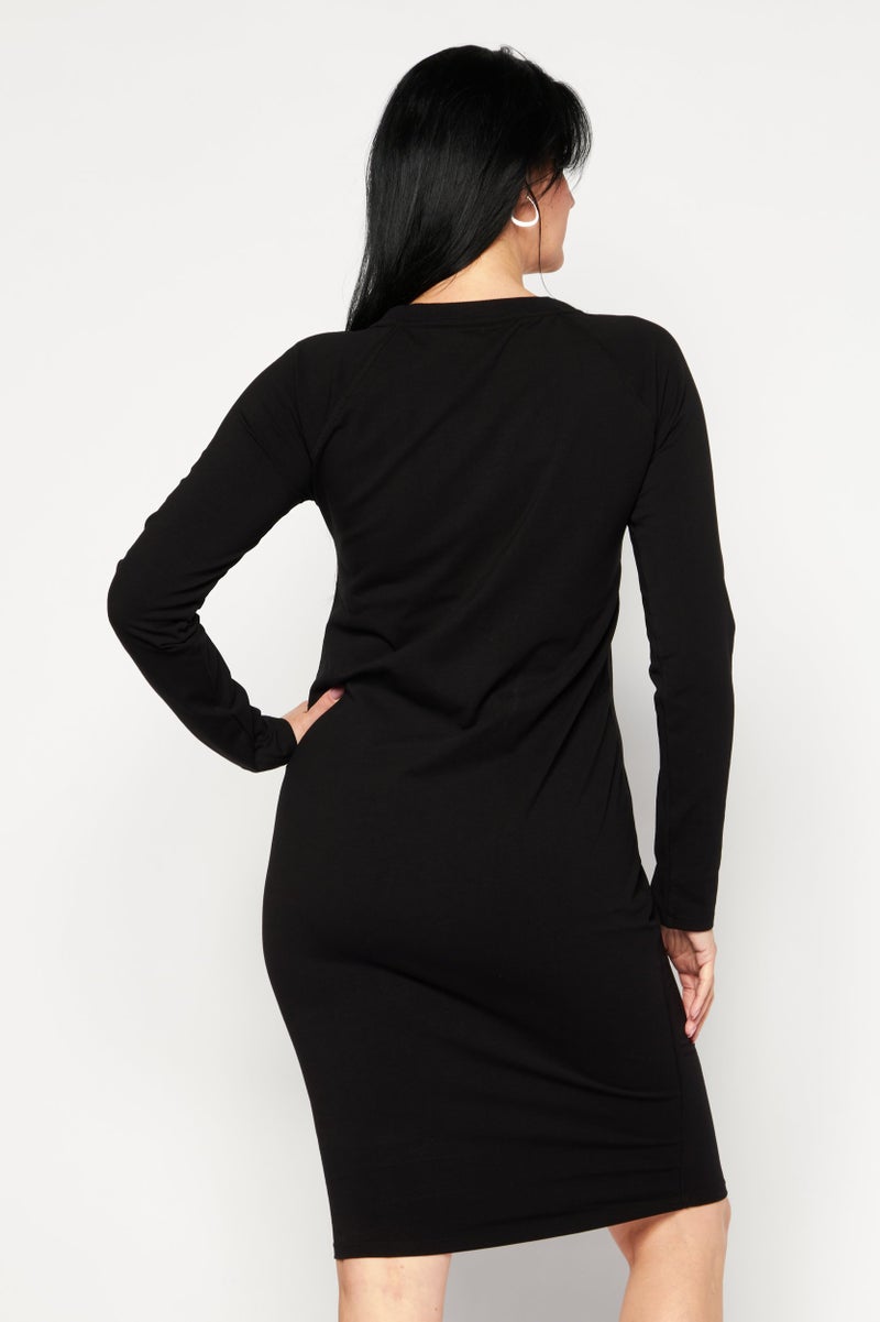 DKNY Sport Women Sportswear Fit Training Dress, Black  - Image 4