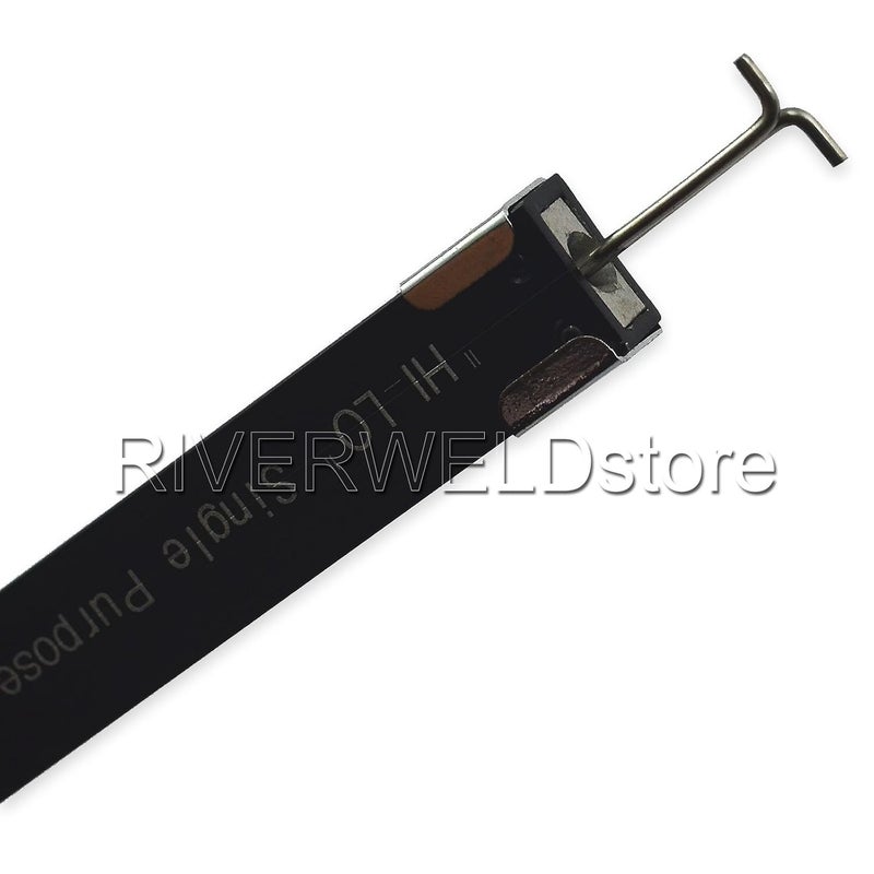 RIVERWELD Hi-lo Welding Gauge Gage Internal Single Purpose Root Gap Checks Root Weld Space and Internal Misalignment Weld Gap Size Weld Height Weld Thickness Marks Inch - Image 3