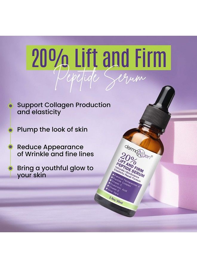 dermaxgen Dermaxgn Elasticity Repair Serum Matrixyl 3000 Pure Organic Powerful Triple Combination Serum/Antiaging Facial Aged Wrinkles Serum (1 Fl Oz) - Image 3