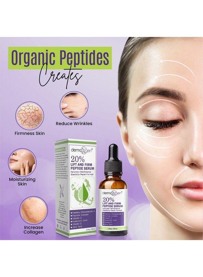 dermaxgen Dermaxgn Elasticity Repair Serum Matrixyl 3000 Pure Organic Powerful Triple Combination Serum/Antiaging Facial Aged Wrinkles Serum (1 Fl Oz) - Image 4