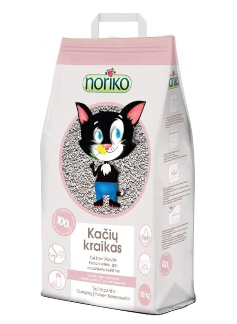 نوريكو رمل للقطط - رائحة الفواكه 10 كيلوجرام