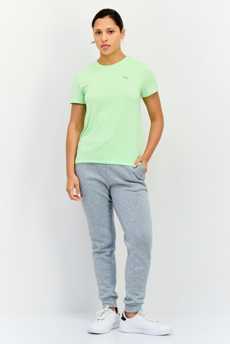 PUMA Women Sportswear Fit Short Sleeve Training T-Shirt,  Lime Green - Image 4