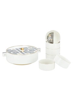 La Mesa 8 Pieces Porcelain Soup Tureen Set  - Image 1