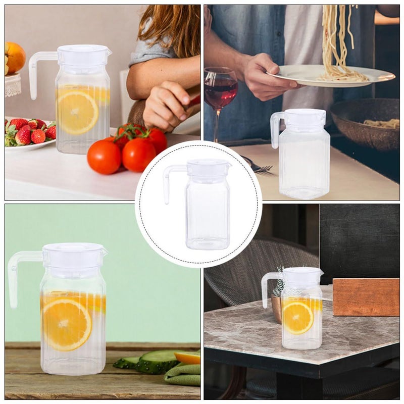 800ml Large Capacity Acrylic Water Jug Pitcher for Home Kitchen Beverage Serveware - Image 4