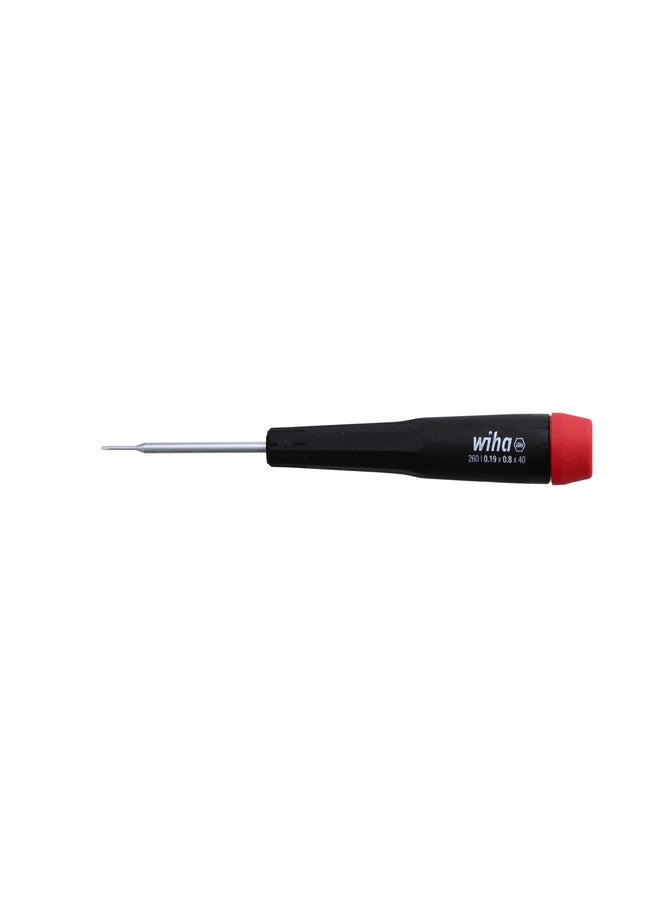 ويها مفك براغي مشقوق Wiha 96008 بمقبض دقيق، 0.8 × 40 مم - Image 4