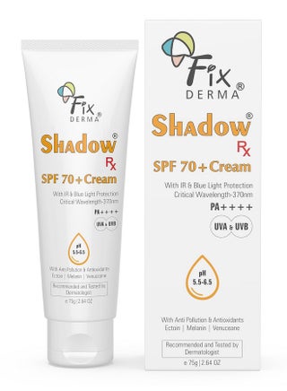 Shadow Rx Sunscreen Spf 70+ Cream Pa++++ | Sunscreen For Dry Skin | Sunblock Spf 70 | Hybrid Sunscreen With Uva & Uvb Filters, Antioxidants, Ir Protection And Blue Light Protection - 75Gm - pzsku/Z867BDDD69D9CFC26BE0BZ/45/_/1733730191/8ca11df1-a79d-4c27-a780-f5a4f5635b4f