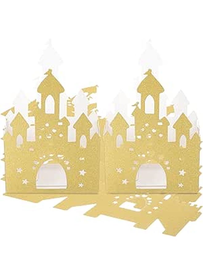 Beavorty Castle Shape Candy Boxes 10 Pack Paper Storage for Party Gifts - Image 1