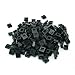 PIPART Pixel Bricks Mosaic Art Pieces Compatble with Major Brands 1x1 Plate 1000 Pieces 3024 Brick 26 Black - Image 2