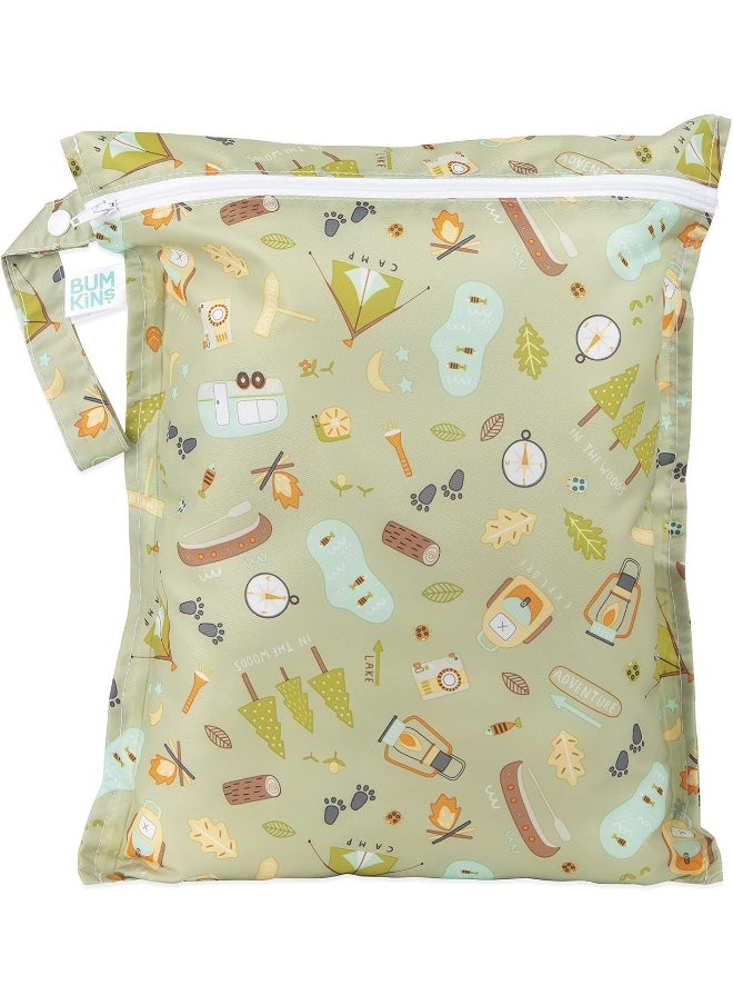 BUMKiNs - Bumkins Reusable Waterproof Wet Bag with Zipper - Image 1