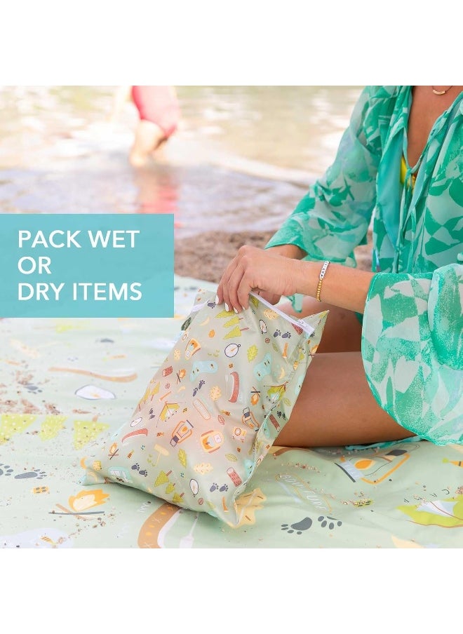 BUMKiNs - Bumkins Reusable Waterproof Wet Bag with Zipper - Image 1