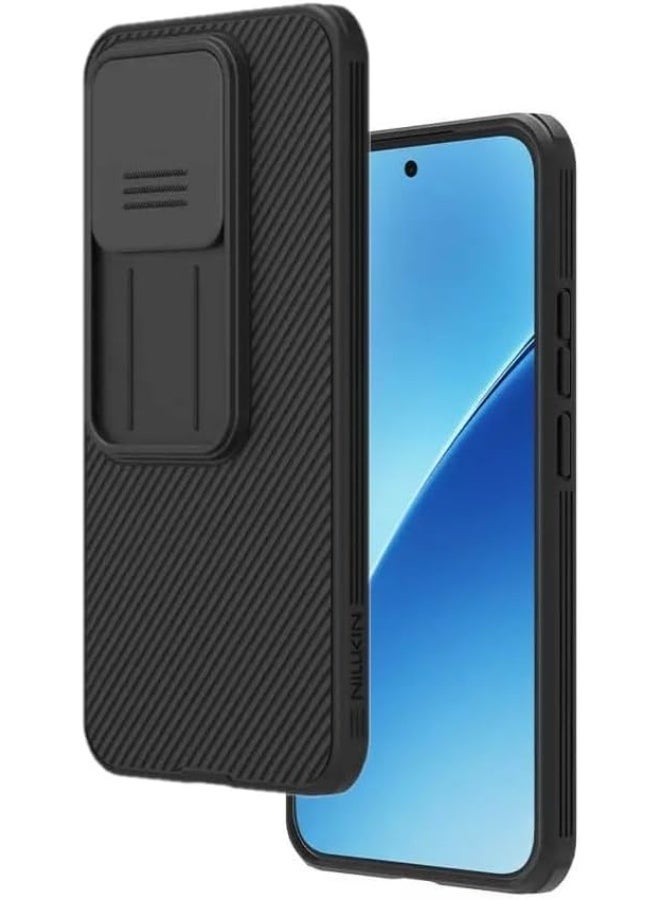 Nillkin Case Designed for Xiaomi 15T nillkin CamShield case Protective Cover with Camera Protector Hard PC Ultra Thin Anti-Scratch Phone Case For Xiaomi 15T 5G 2025 Black - Image 1