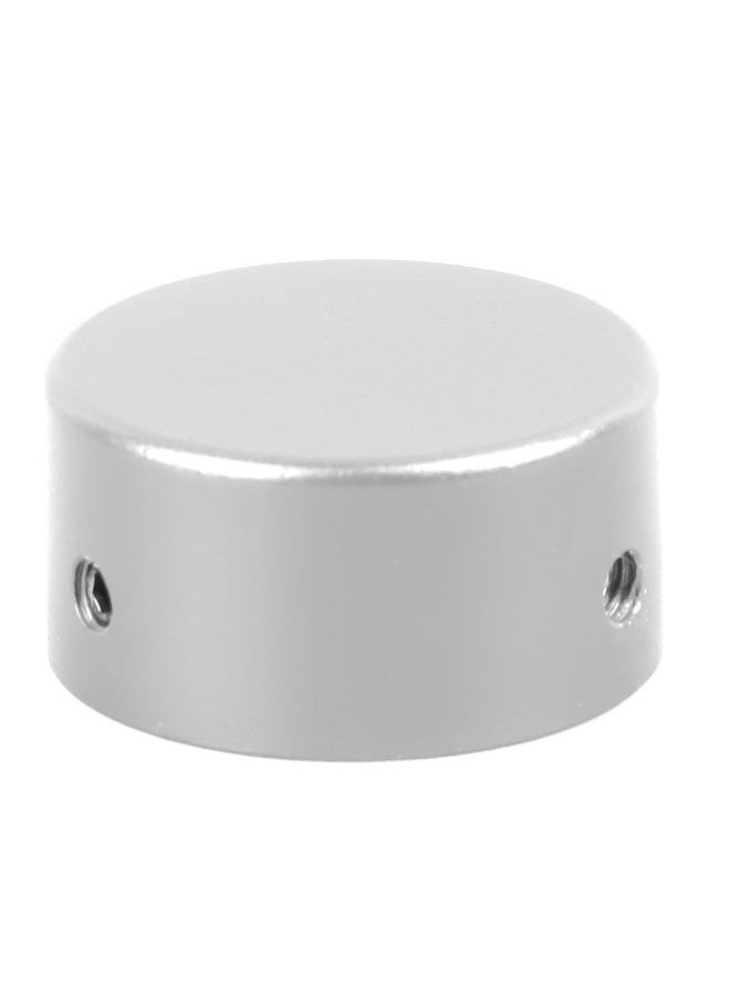 Thoraya Pedal Footswitch Topper Aluminum Electric Guitar Spike Protection Effect Pedal Foot Nail Cap Silver  - Image 3