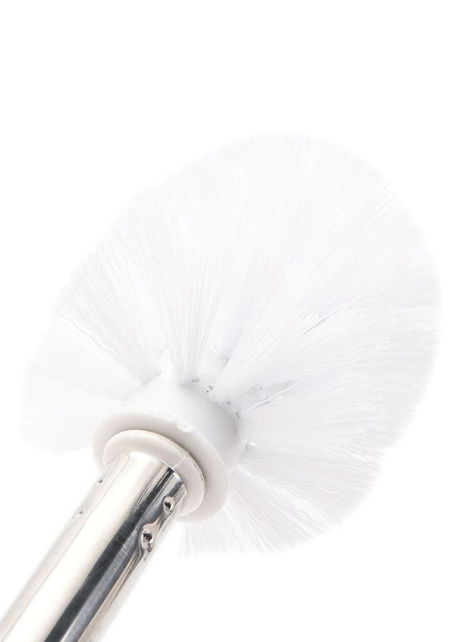 LAWAZIM Toilet Brush - Toilet Bowl Brush and Holder Set with Long Non-Slip Rust-Free Handle, Durable Bristles, Anti-Drip Base, and Compact Hygienic Storage - Ideal for Deep Bathroom Cleaning - Brown - Image 5