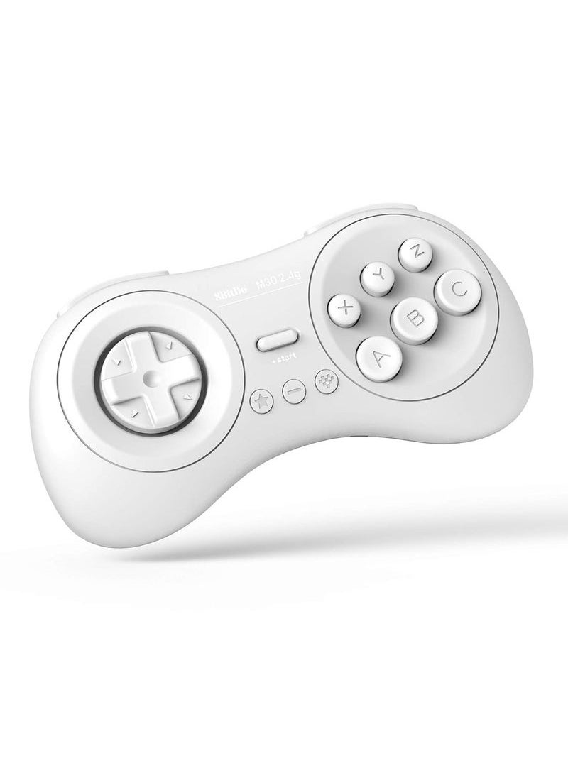 Generic 2.4G Wireless Gamepad for the Original Sega Genesis and Sega Mega Drive - Sega Genesis (White)  - Image 1