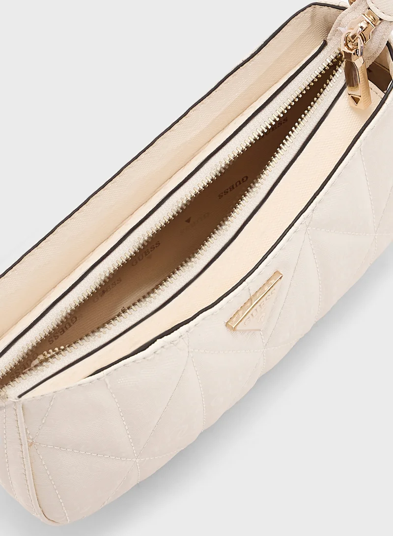 GUESS Aldina Top Zip Shoulder Bag