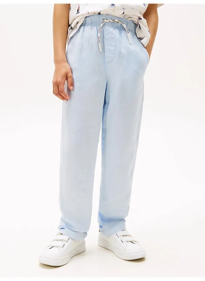 تومي هيلفيغر Kids Linen Viscose Pants