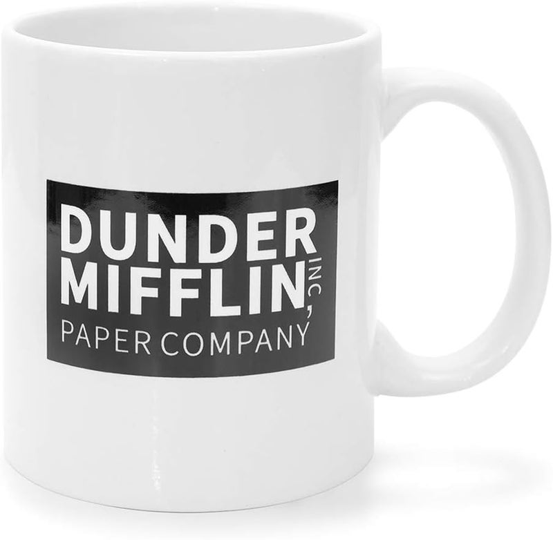 Erweicet Office Coffee Mug, Double Sided Mug With Dunder and World's Best Boss Mifflin for Man Women Boss Birthday Christmas Gift - Image 2