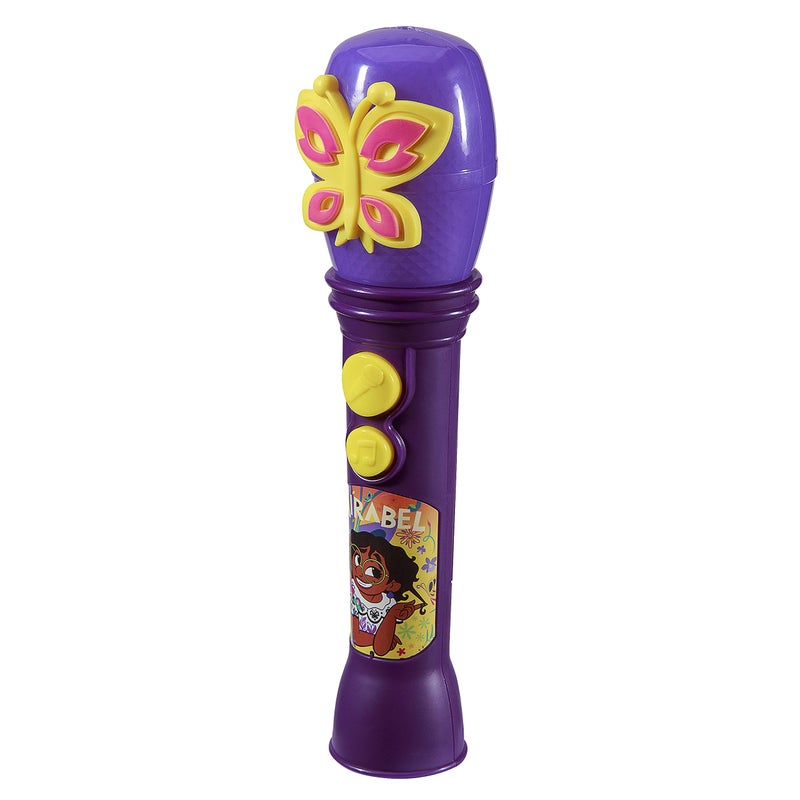 eKids Disney Encanto Toy Microphone for Kids, Built-in Music and Flashing Lights - Image 2