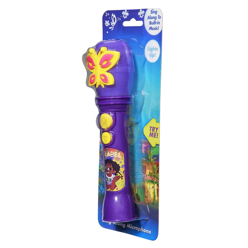 eKids Disney Encanto Toy Microphone for Kids, Built-in Music and Flashing Lights - Image 5