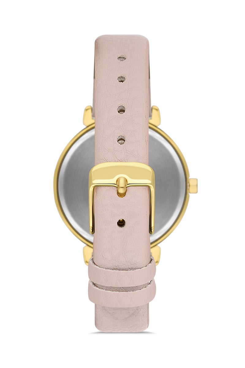 OMAX Women’s Wrist-Watch | Analog | Leather Strap | Elegant Design - Image 3