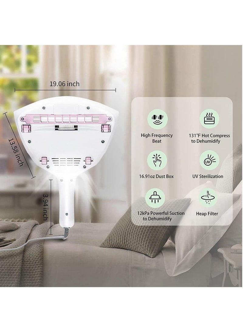 Excefore Bed Vacuum Cleaner, UV Mattress Vacuum Cleaner Handheld Vacuum Cleaner, Efficient Cleaning Super Suction Vacuum - Image 2