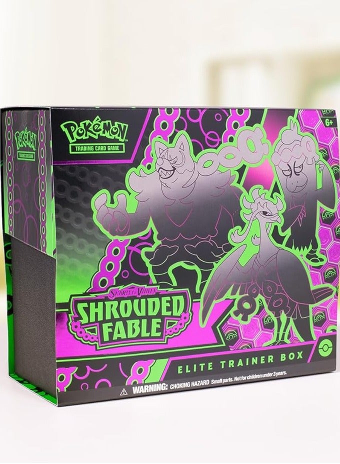 Pokemon Scarlet & Violet SV6.5 Shrouded Fable Elite Trainer Box Trading Card Game - Image 2