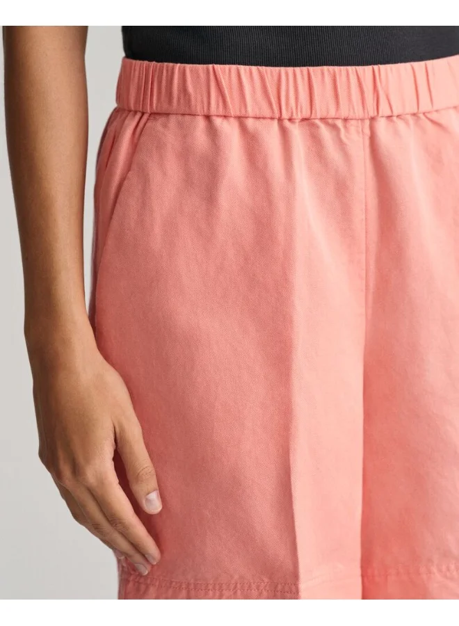 GANT Relaxed Fit Linen Blend Pull-On Shorts