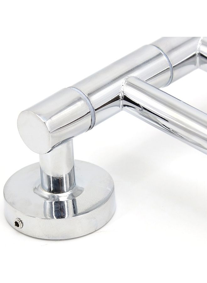 NIBEMINENT Bathroom Kitchen Wall-mounted Towel Polished Rack Holder Multicolour 36 x 4 18centimeter - Image 2