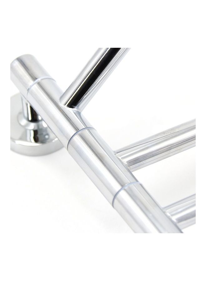 NIBEMINENT Bathroom Kitchen Wall-mounted Towel Polished Rack Holder Multicolour 36 x 4 18centimeter - Image 4