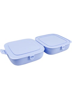 DECOBELLA 2-Compartment Lunch Box-Double Lid Lunch Box-Feeder Box  - Image 3