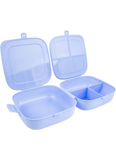 DECOBELLA 2-Compartment Lunch Box-Double Lid Lunch Box-Feeder Box  - Image 4