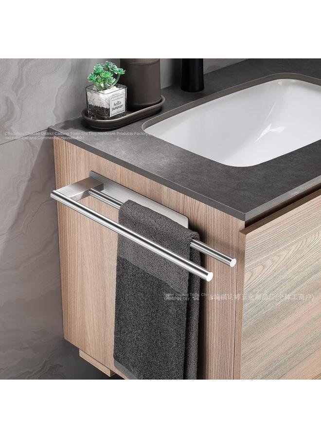 Bluejw Special For New Stainless Steel Towel Bar Toilet Non-perforated Light Luxury Towel Rack Baseball Cap Rack  - Image 5